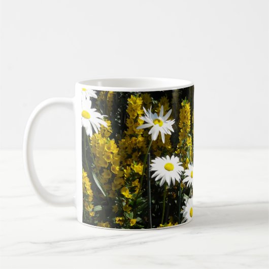 White Daisies Kaffeetasse (Links)