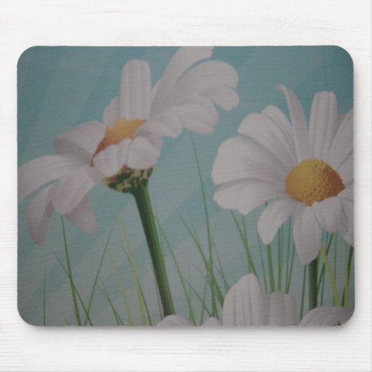 WHITE DAISIES MOUSEPAD (Vorne)