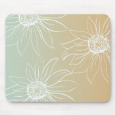White Daisies Mousepad (Vorne)