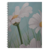 WHITE DAISIES NOTIZBLOCK (Vorderseite)