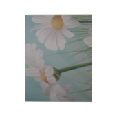 WHITE DAISIES NOTIZBLOCK (Rotiert)