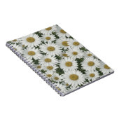 White Daisies Notizblock (Rechte Seite)