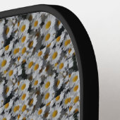 White Daisies Pickleball Schläger (Linke Seite)