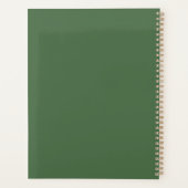 White Daisies Planer (Rückseite)