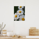 White Daisies Poster (Küche)