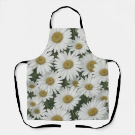 White Daisies Schürze