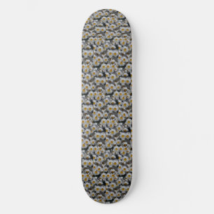White Daisies Skateboard
