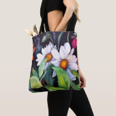 White Daisies Tasche (Von Nahem)