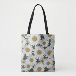 White Daisies Tasche