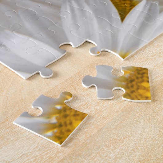 White Daisis: Schöner Blumenhintergrund Puzzle (Seite)