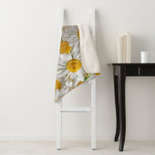 White Daisis: Schöner Blumenhintergrund Sherpadecke (Beispiel)