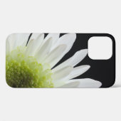 White Daisy auf Black Case-Mate iPhone Hülle (Rückseite (Horizontal))