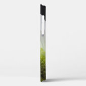 White Daisy auf Black Case-Mate iPhone Hülle (Rückseite / Links)