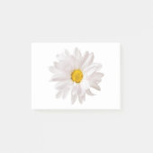 White Daisy Blume Design Floral Daisies Template Post-it Klebezettel (Vorderseite)