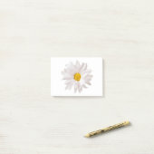 White Daisy Blume Design Floral Daisies Template Post-it Klebezettel (Auf Schreibtisch)