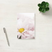 White Daisy Blume Pink Floral Daisis Blume Post-it Klebezettel (Büro)