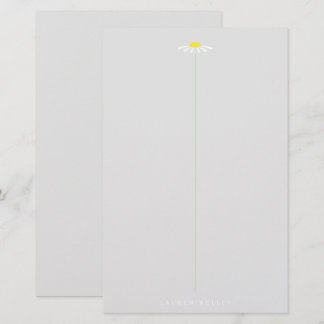White Daisy Briefpapier