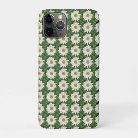 White Daisy Case-Mate iPhone Hülle (Rückseite)