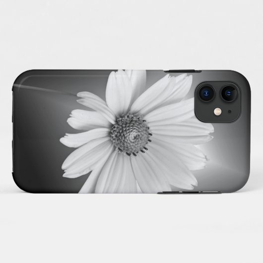 White Daisy Case-Mate iPhone Hülle (Rückseite (Horizontal))