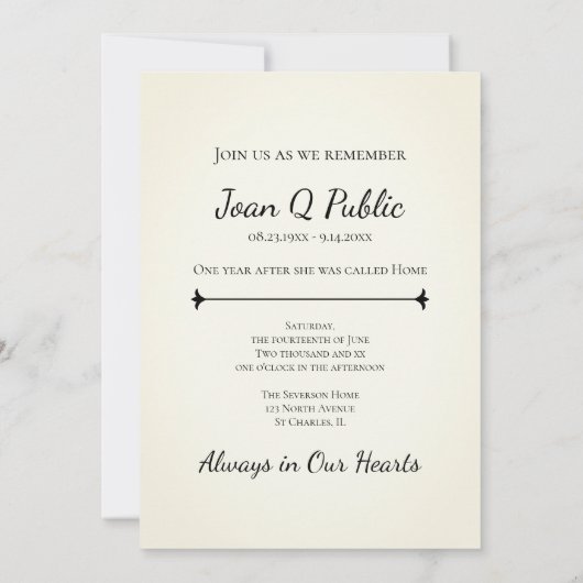 White Daisy Cowboy Boost Western Totenfeind Einladung (Rückseite)