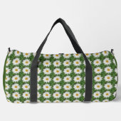 White Daisy Duffle Bag (Vorderseite)