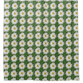 White Daisy Duschvorhang (Vorderseite)