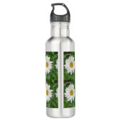 White Daisy Edelstahlflasche (Rückseite)