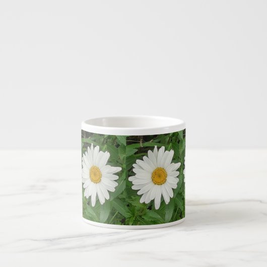 White Daisy Espressotasse (Vorderseite)