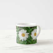 White Daisy Espressotasse (Vorderseite Rechts)