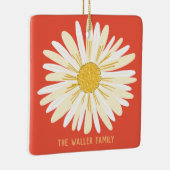 White Daisy Family Ornament ZOLLEN IT (Rechts)