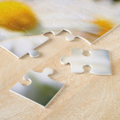 White Daisy Floral Puzzle (Seite)