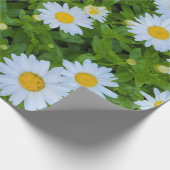 White Daisy Garden Geschenkpapier (Ecke)