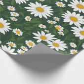 White Daisy Geschenkpapier (Ecke)