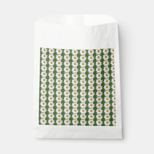 White Daisy Geschenktütchen (Vorderseite)