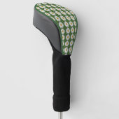 White Daisy Golf Headcover (angewinkelt)