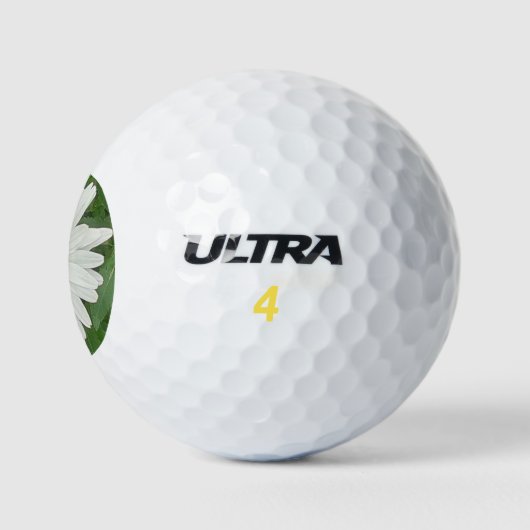 White Daisy Golfball (Logo)