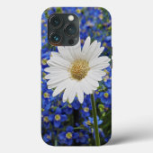 White Daisy iPhone 13 Pro Fall Case-Mate iPhone Hülle (Rückseite)