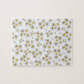 White Daisy Jigsaw Puzzle (Horizontal)