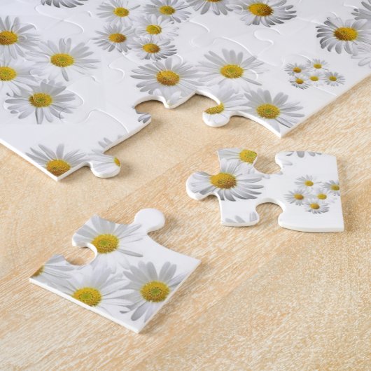 White Daisy Jigsaw Puzzle (Seite)