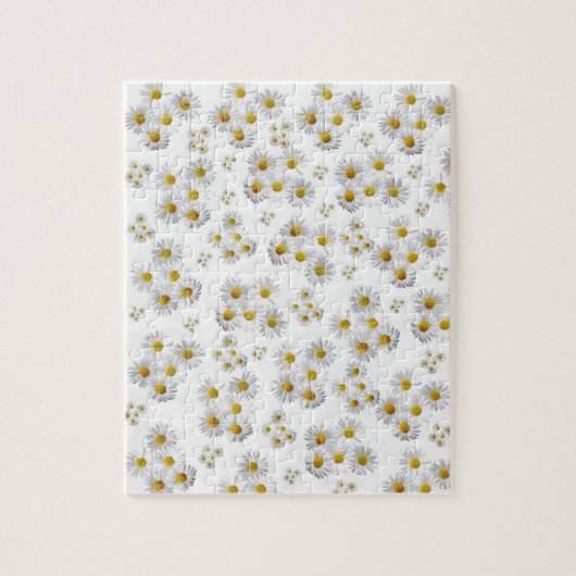 White Daisy Jigsaw Puzzle (Vertikal)