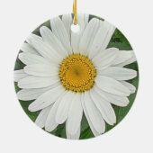 White Daisy Keramik Ornament (Hinten)
