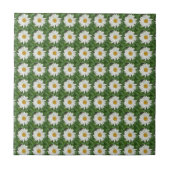 White Daisy Keramik Tile Fliese (Vorderseite)