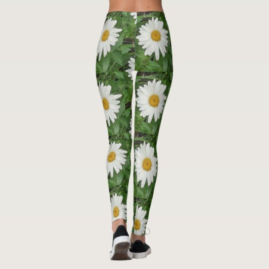 White Daisy Leggings (Rückseite)