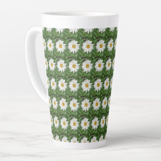 White Daisy Milchtasse (Linke Ecke)