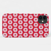 White Daisy Muster Wildblume iPhone 11 Fall Case-Mate iPhone Hülle (Rückseite (Horizontal))