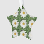 White Daisy Ornament (Vorderseite)