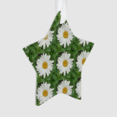 White Daisy Ornament (Vorderseite)