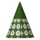 White Daisy Partyhütchen (Rückseite)