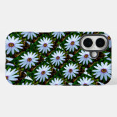 White Daisy Pattern Case-Mate iPhone Hülle (Rückseite (Horizontal))