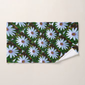 White Daisy Pattern Handtuch (Handtuch)